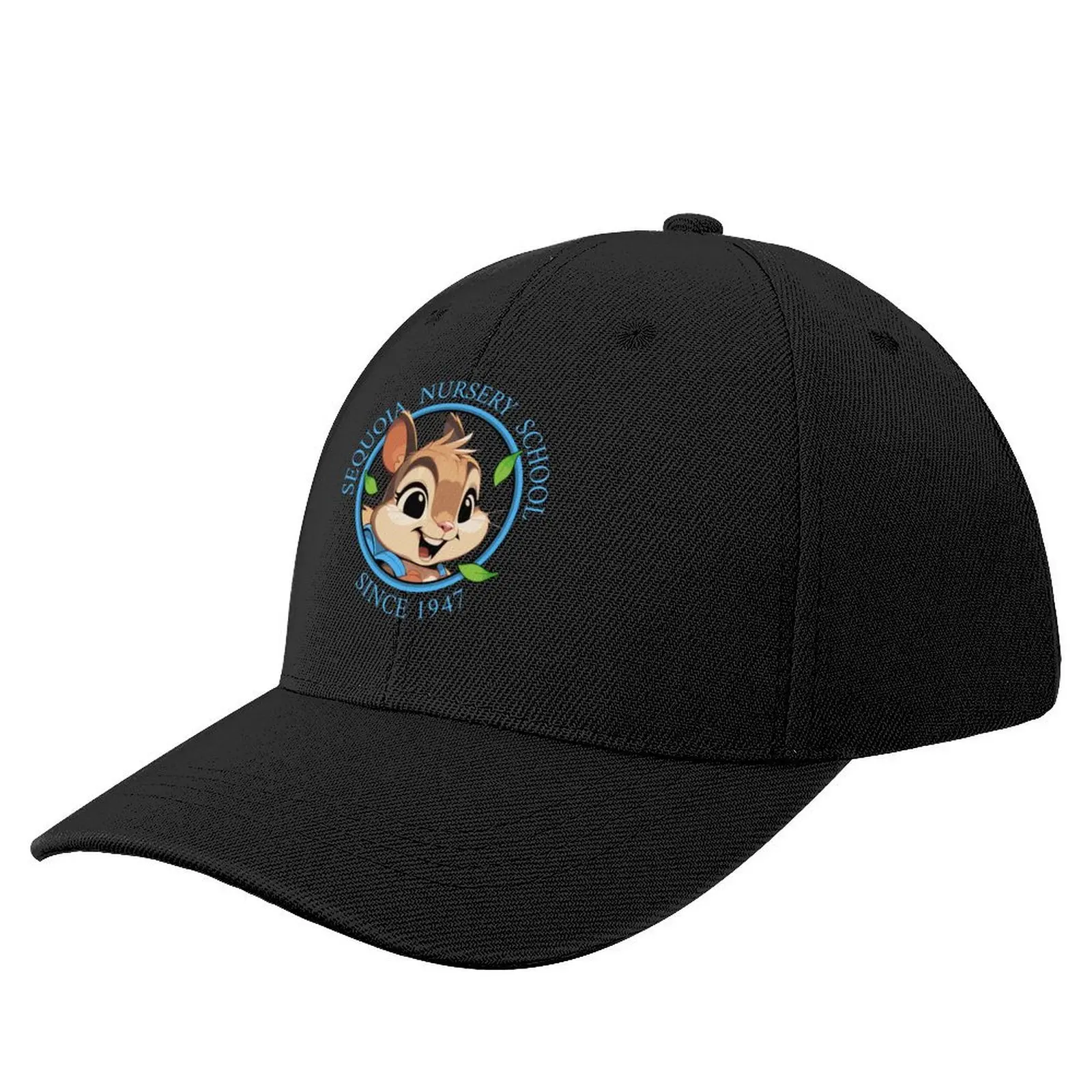 Cheeks the Chipmunk - Face w Blue Text Curved 1947 (Best on White or Black) Baseball Cap Brand Man cap Caps Male Women's