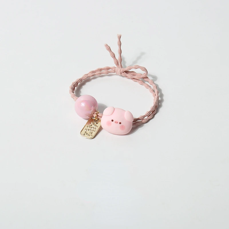 Rosa Schwein Haars eil niedlichen weiblichen Kopf bedeckung Temperament Stirnband Haarschmuck japanische koreanische niedlichen Gummiband Haar gummis