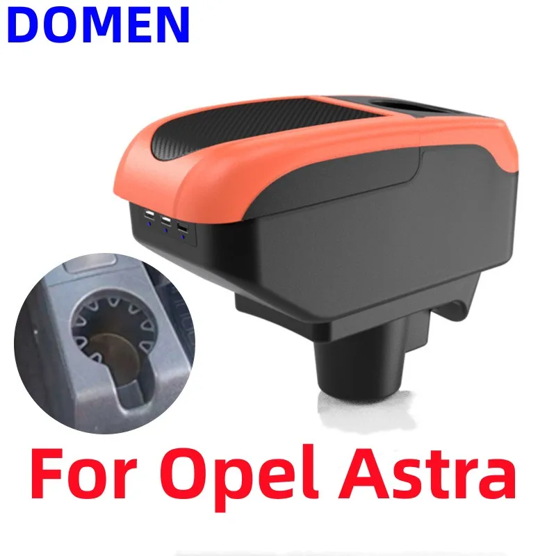 For Opel Astra Armrest Box 2008-2011 For Opel Astra H Car Armrest Interior details refitting Car Accessories Storage box USB