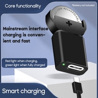Portable USB Universal Button Battery Charger for LIR2016/2025/2032 - Rechargeable Battery Charging Station with LED Indicator