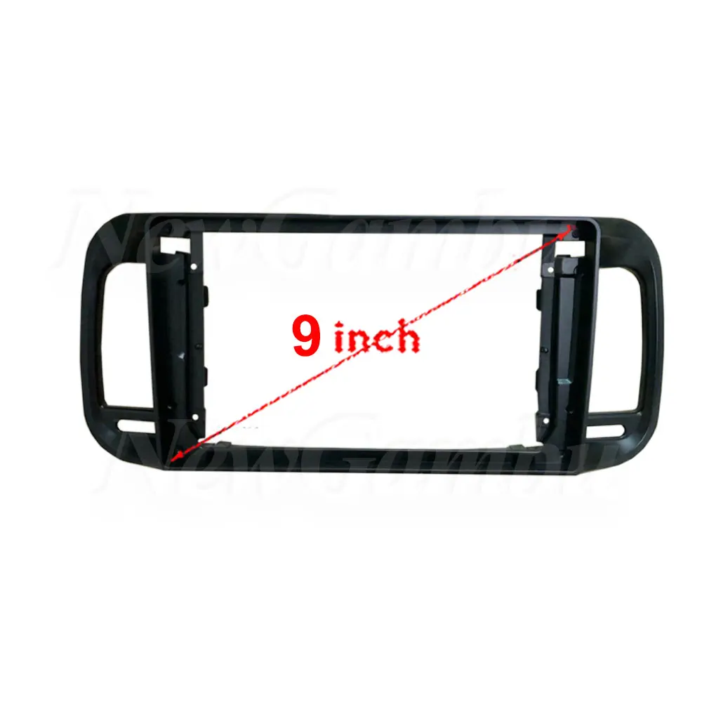 NewGambu 9 Inch Car Radio FIT For Zhonghua Junjie 2006-2009 Frame GPS ABS PC Plastic Fascia Dashboard Plane Frame