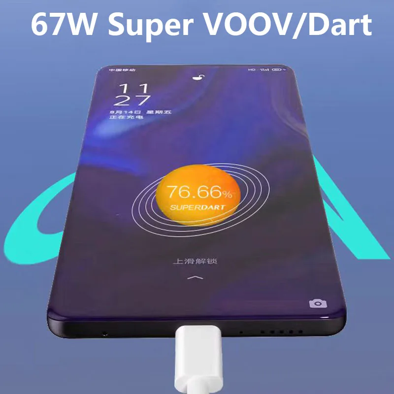 Original For Realme 67W Super Dart/VOOC Charger Fast EU/US Power Adapter USB Type C Cable For Realme 12 11 Pro+ GT NEO 2 3 GT2 - náhled 6