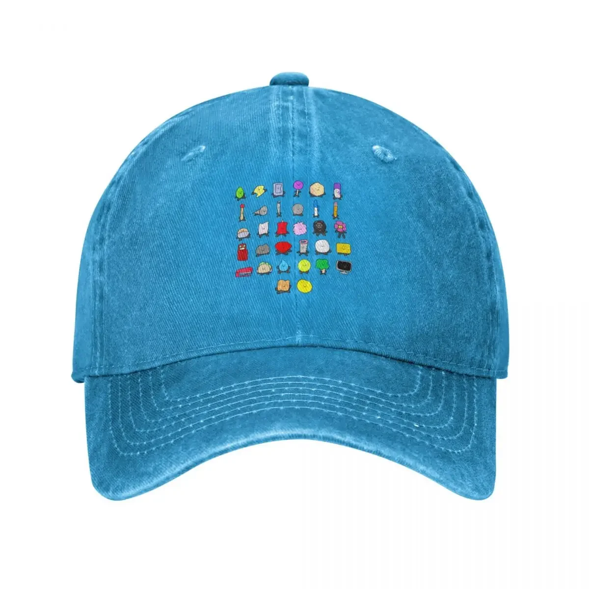 Bfdi All Contestants Pack Part 2 Baseball Cap Anime Hat Military Cap Man beach hat Dropshipping Men's Baseball Women's