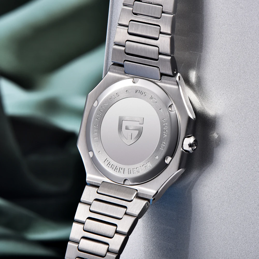 PAGANI DESIGN 2025 Nuovi orologi da uomo Orologi da uomo al quarzo di lusso leggeri Orologi impermeabili Vetro zaffiro da uomo in acciaio inossidabile