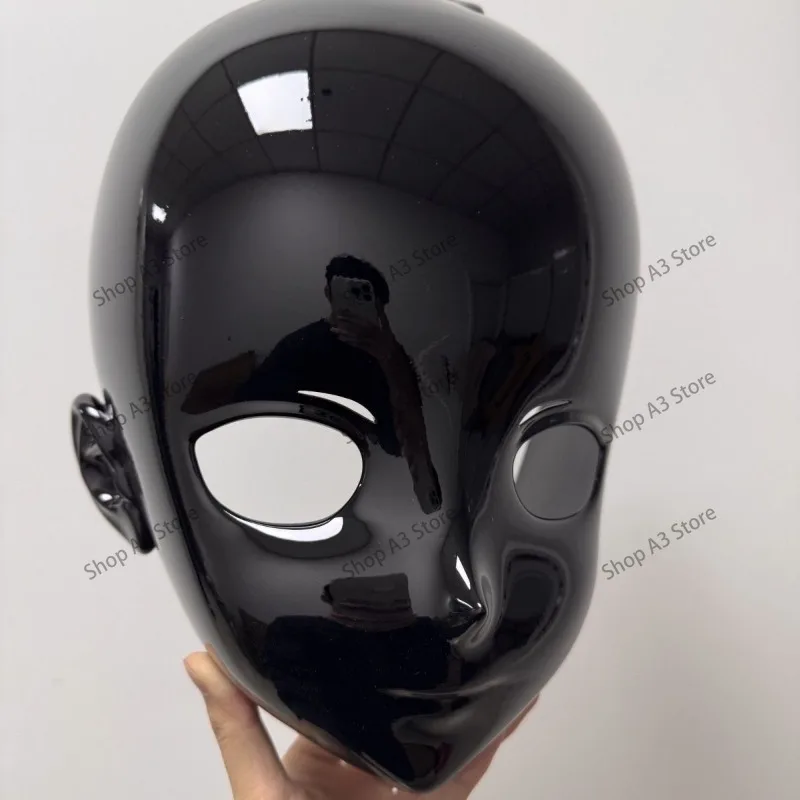 Boy Character Black Half Head with Anime Cosplay Japanese Kigurumi Mask  Anime DIY Accessories