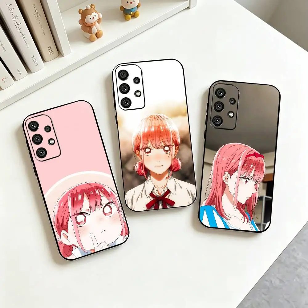 H-Hina Chono Blue Box  Phone Case For Samsung S25,S24,S21,S22,S23,S30,Ultra,S20,Plus,Fe,Lite,Note,10,Black Cover