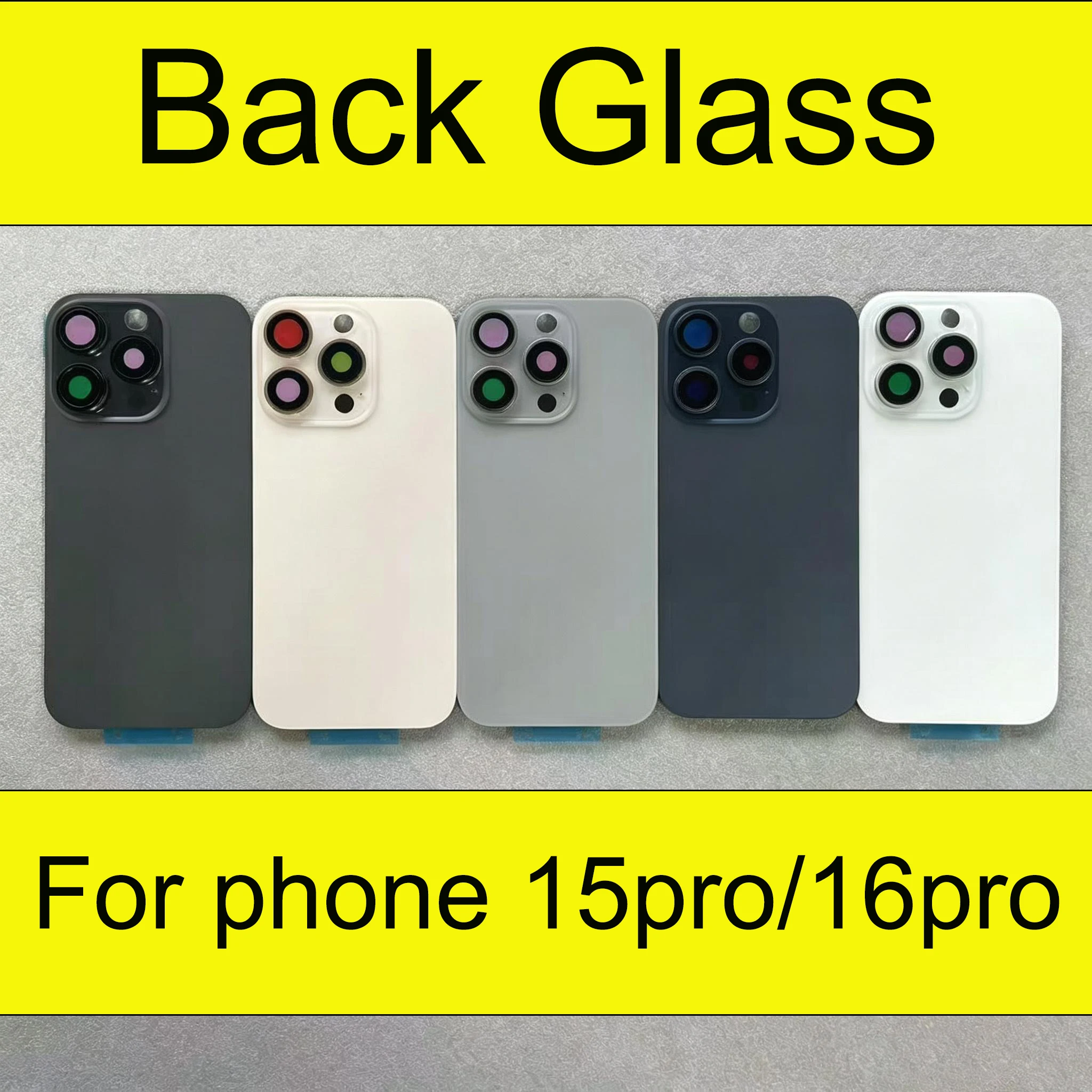 substituicao-do-vidro-traseiro-para-iphone-15-pro-16-pro-anel-magnetico-e-suporte-integrados-pecas-de-reposicao-para-reparo-diy-da-carcaca-traseira