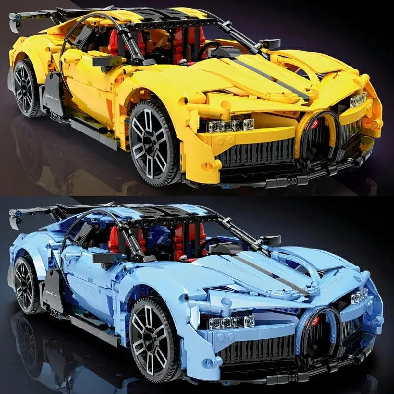 

NEW IN STOCK Sports Car 1:10 Electric Remote Control BugattiI MOC Racing Technology Buildings Blocks Bricks Toys Gifts