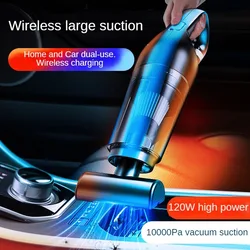 Wireless Vacuum Cleaner 10000PA Powerful Cyclone Suction Rechargeable Handheld Vacuum Cleaner Quick Charge for Car Home Pet Hair