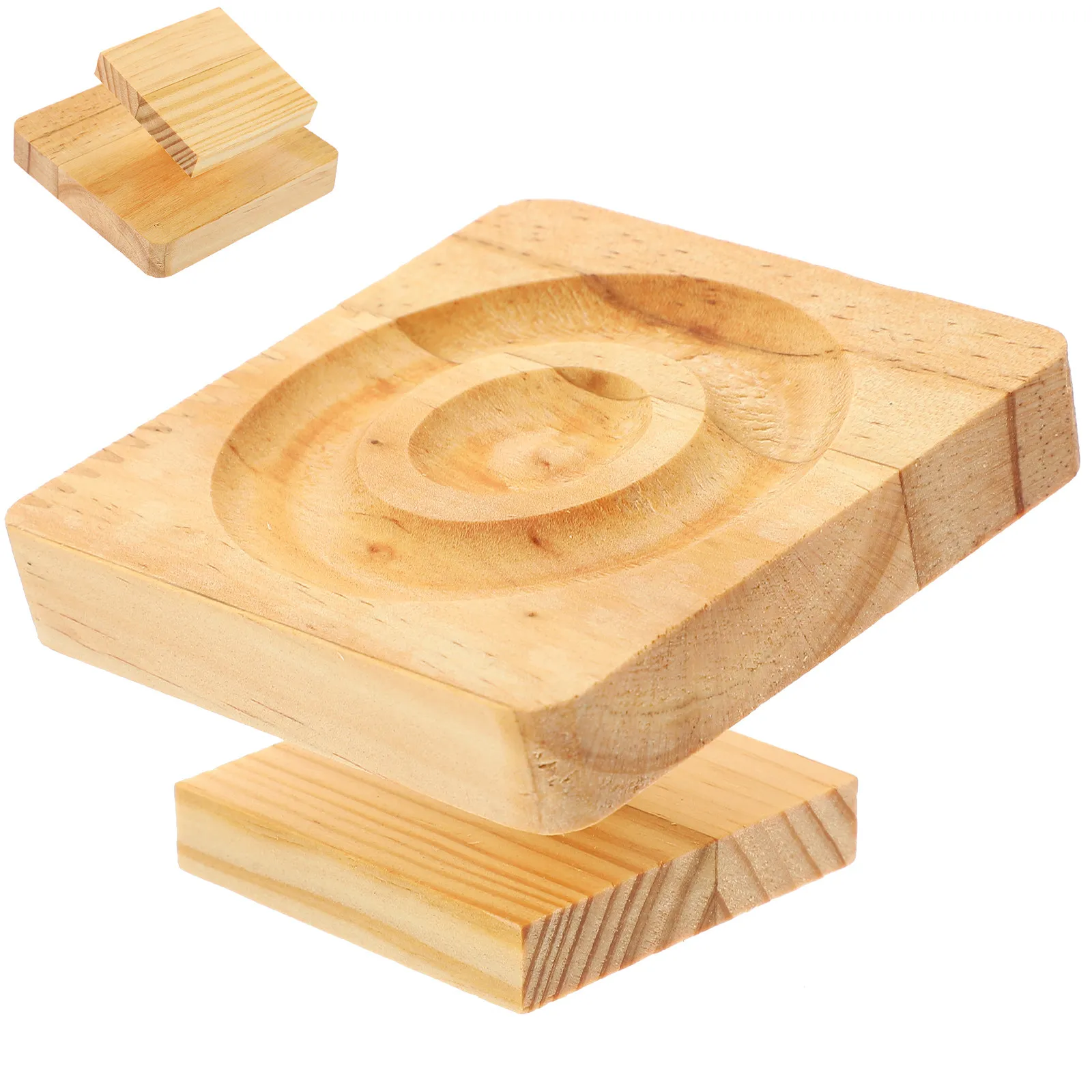 

Bangle Display Stand Wooden Jewelry Holder for Bracelets Storage and Display Smooth Scratch-Free Surface Compact Light