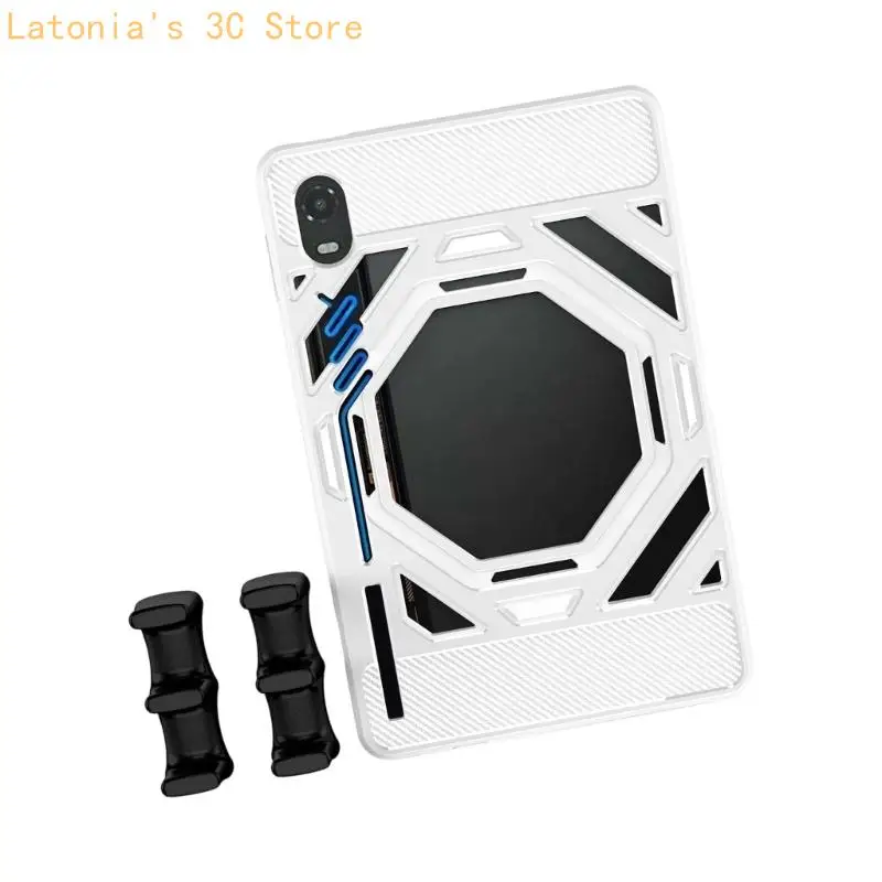 Gaming-Tablet-Hülle mit strukturierten Griffbereichen und Kühlausschnitt X3UB – Detail 4