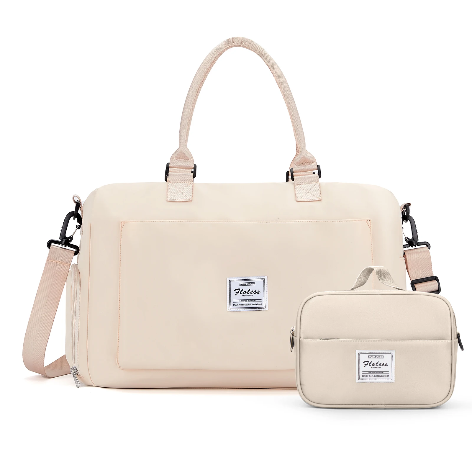 VGCUB Женская дорожная спортивная сумка с отделением для туалетных принадлежностей, нейлоновый материал, повседневный стиль