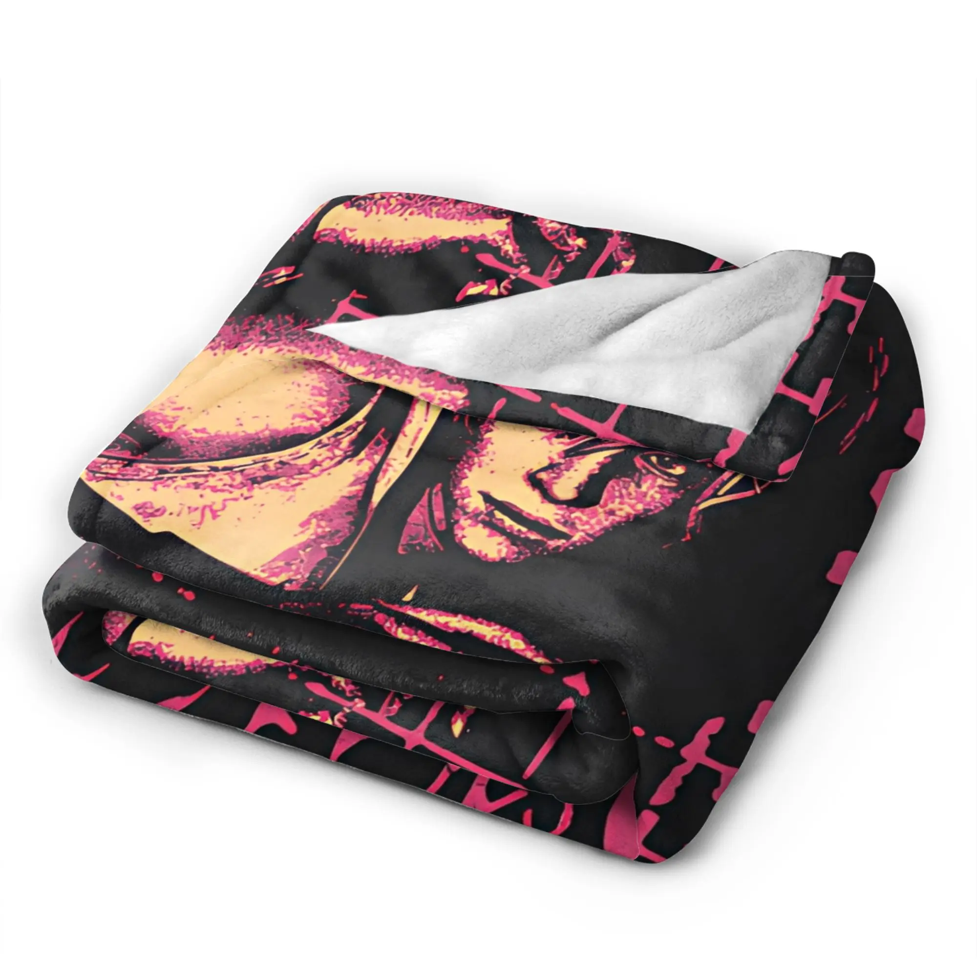Warm BlanketGirls Boys Camping Silent Hill Throw Blanket Run Heather Flannel Bedspread For Bedroom Funny Sofa Bed Cover