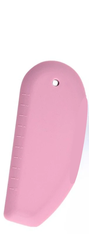 1PC Household Food Grade Silicone with Graduated Noodle Cutter Cream Scraper Baking Gadgets Kitchen Cake Decoration