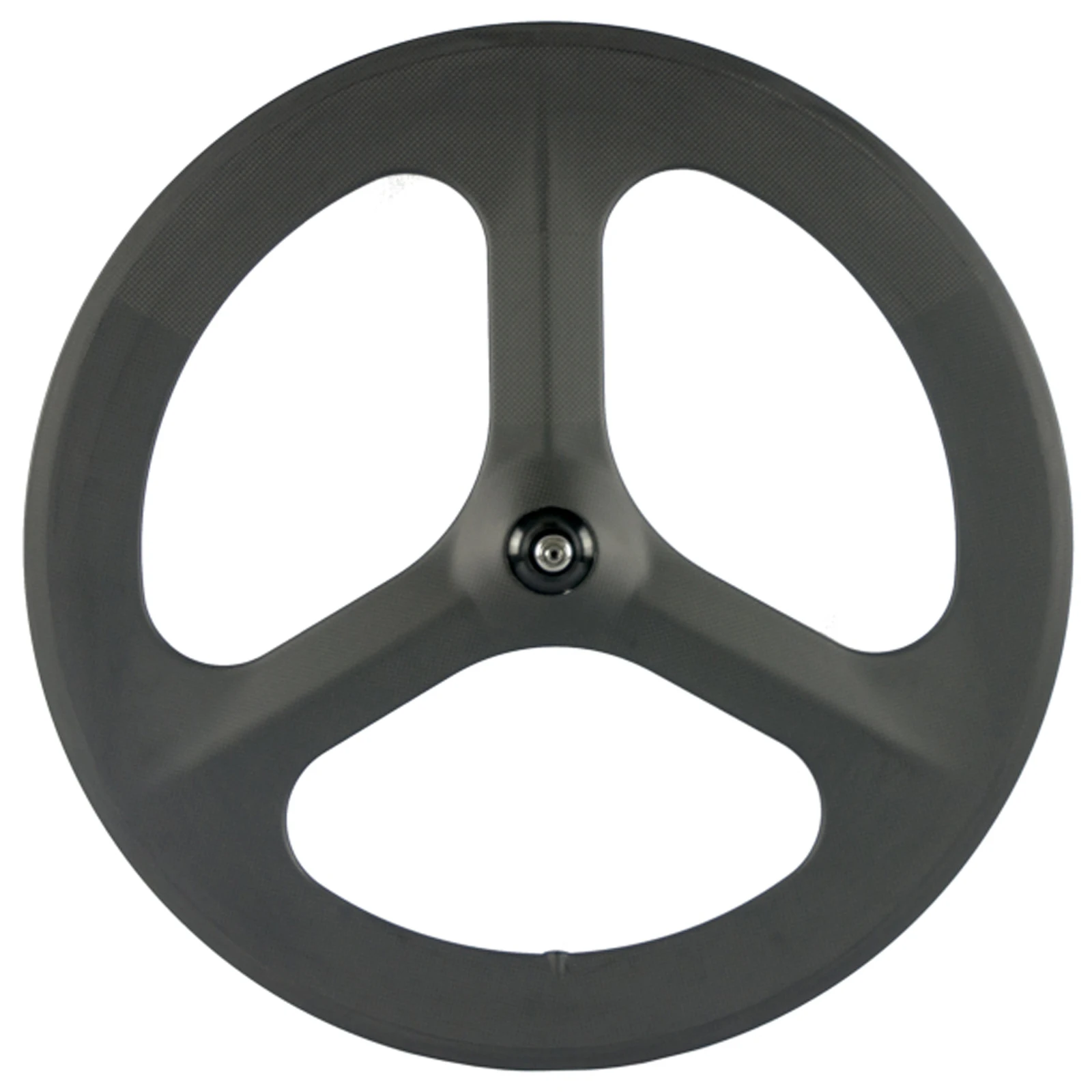 Front Tri Spoke Wheel Rear 88mm Wheelset, 700C Fixed Gear/Track Bike Carbon Wheels