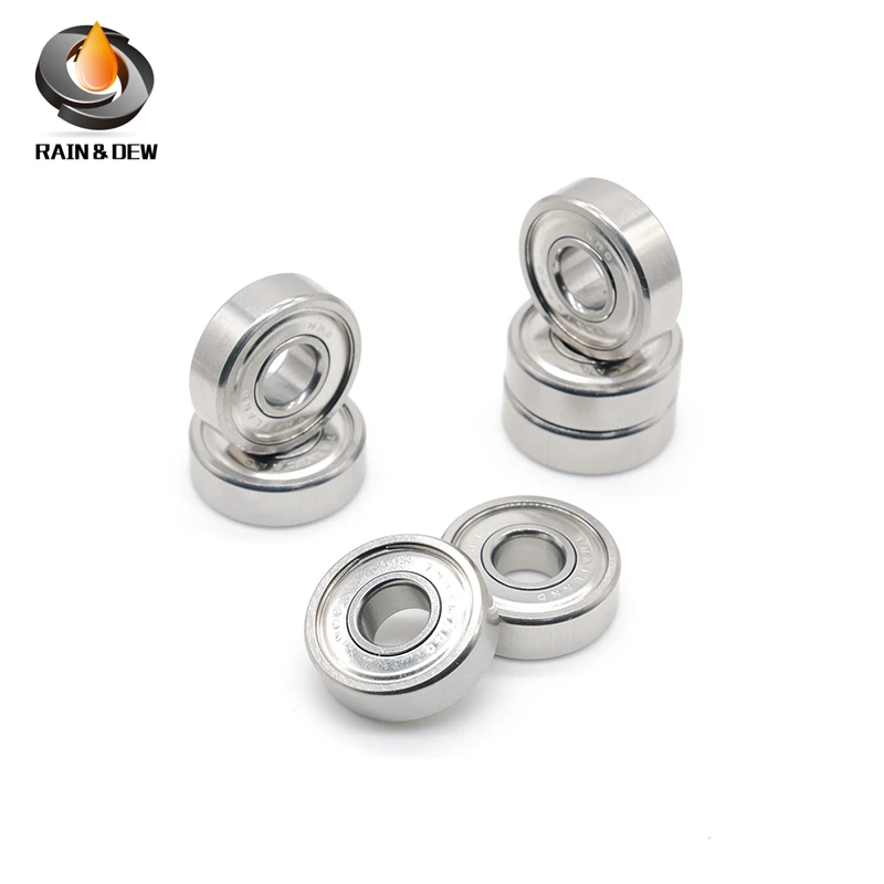 1Pcs 5X16X5 Stainless Steel 304 Breaings S625ZZ  Non-magnetic Stainless Steel Bearings  Anti-corrosion Bearings 625ZZ