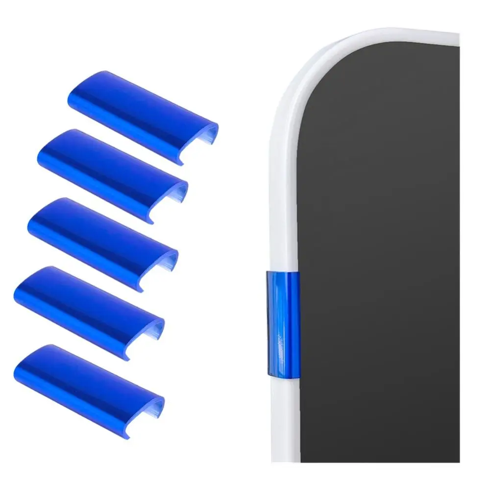 Fit for 16mm Pickleball Paddle Edge Protector Weighted Blocks Decorative Edge Protector Clips Colorful Shock Absorption
