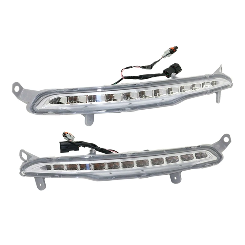 Front Left+Right Bumper LED Fog Light Daytime Running Light For KIA K5 Optima 2010-2014 922072T100 922082T100