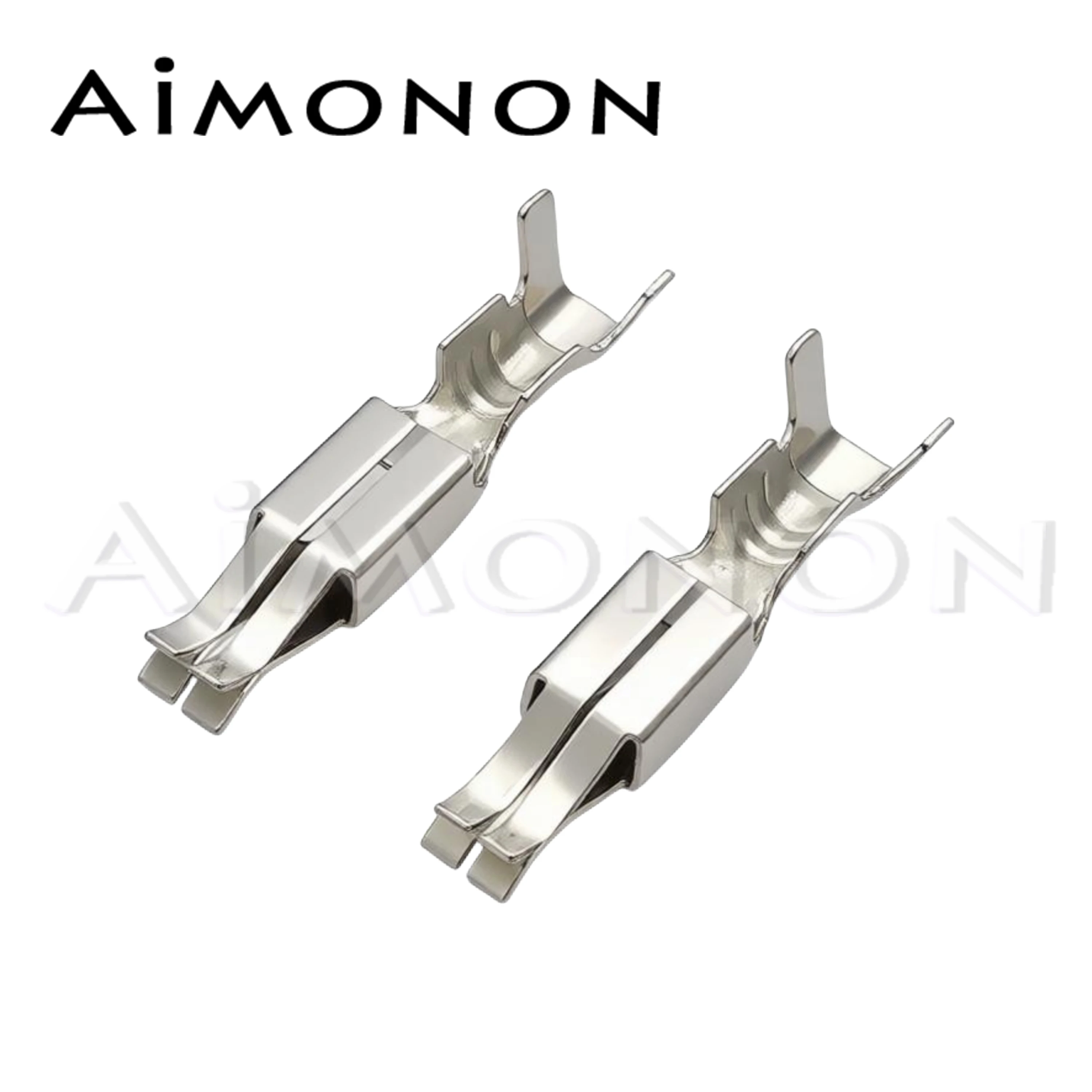 50 Pcs 925590-2 Connector Plug Bell Mouth CD Spring Pin Automotive Crimp Terminal Socket Fuse Box Wire Harness Soft Jacket