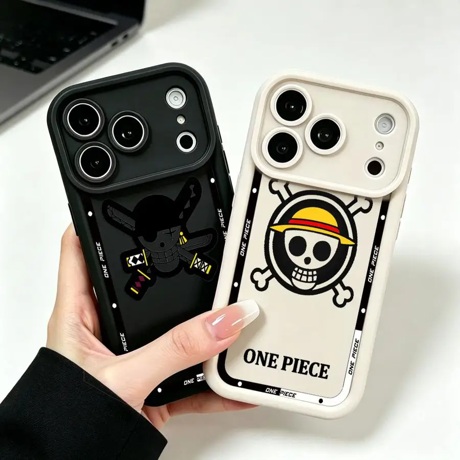 Handyhülle für Apple iPhone 17 Pro Max 16 14 Plus 15 13 Mini 11 12 Air 16e XS XR One Piece Logo