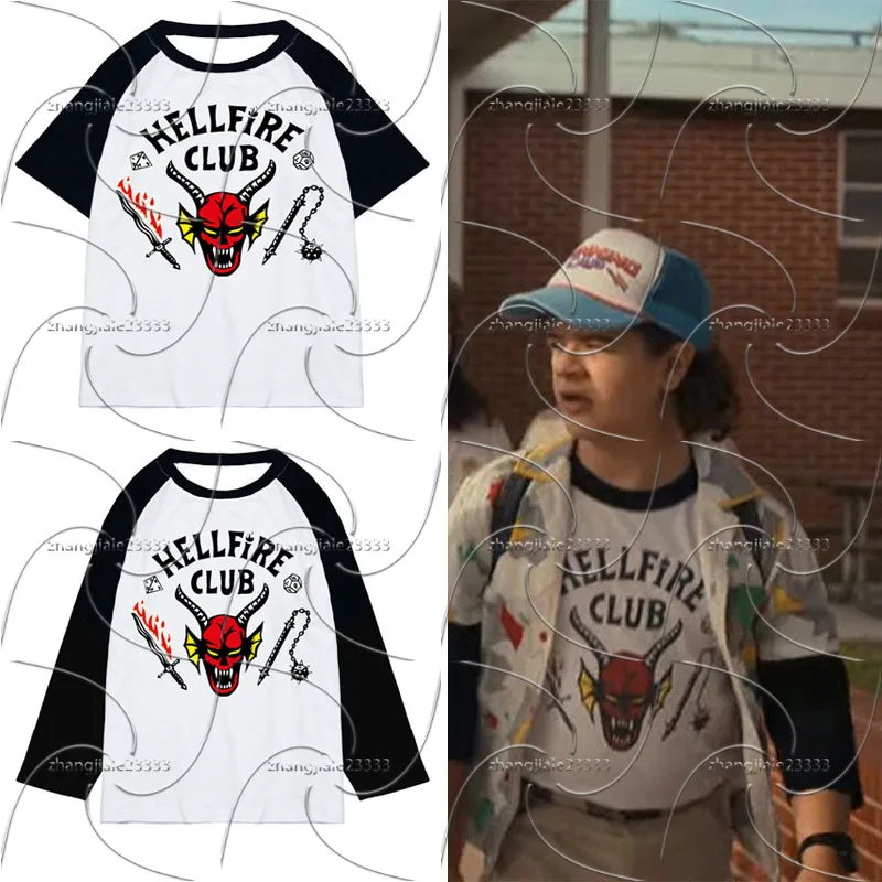 

2025 Men's 3D Printed Hellfire Pattern, Ferocious Demon Sports Casual Women's Clothing, Long Sleeved T-shirt for Outerwear