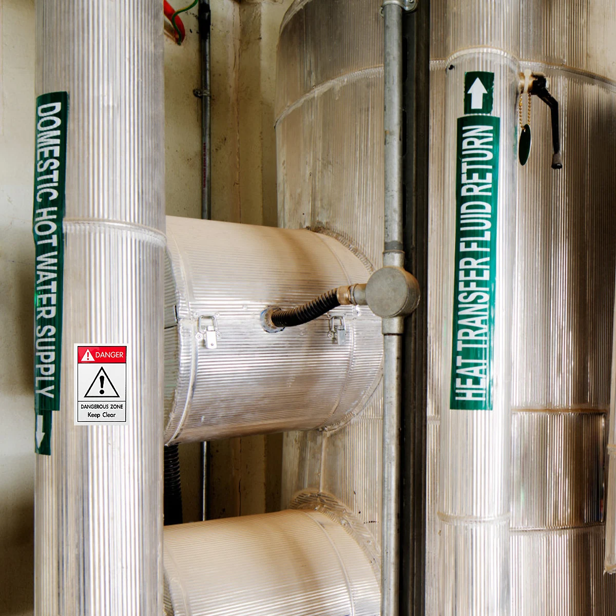 

Warning Sign Dangerous Zone Caution The Machinery Pp Synthetic Paper Useful Waterproof Dandgerous for