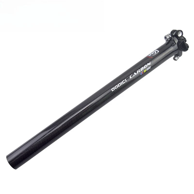 

Карбоновая подседельная труба DODICI из цельного углеродного волокна с двойным соединением, удлиненная на 450 мм, для горных и шоссейных велосипедов