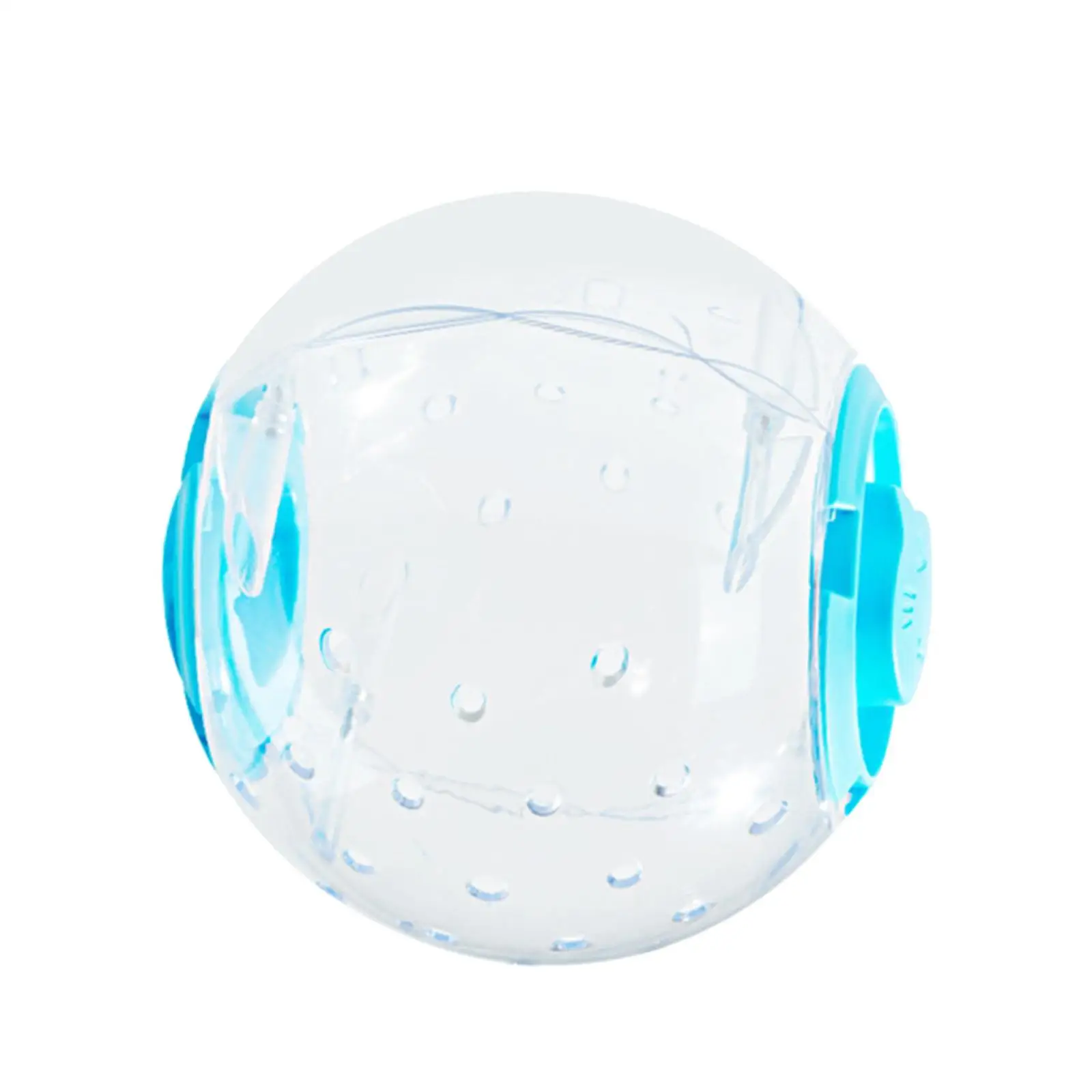 6.3inch Hamster Running Wheel Jogging Ball Clear Interactive Toy with Vent Holes