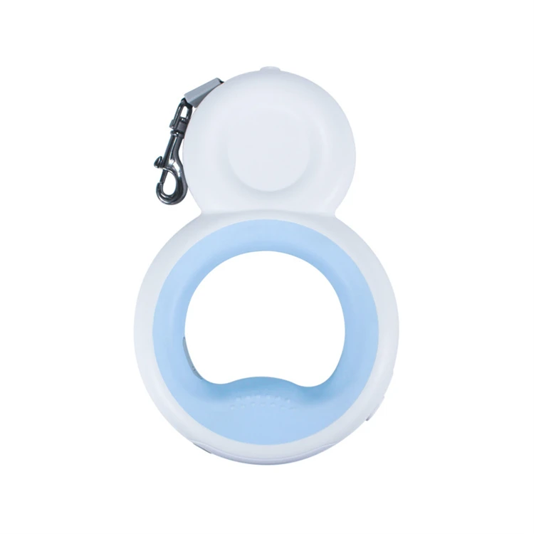 

Professional Design Custom logo Retractable Dog Collar and Leash Set LED Snowman Dog Rope