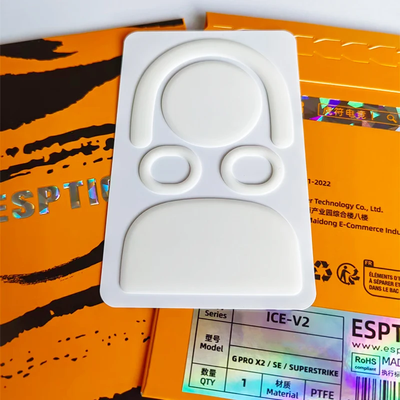 Esports Tiger Mouse Skates Feet ICE Version /Rouge Version for G-PRO X 2 GPX2 SUPERSTRIKEGlides Curve Edge GPX 2 Mouse Pads