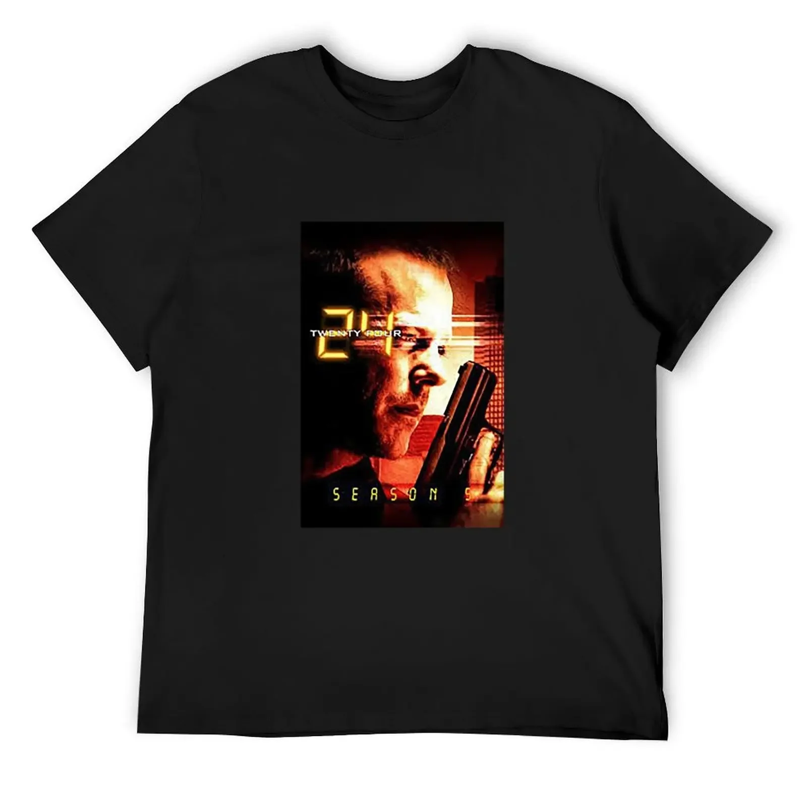 jack bauer 24 hours T-Shirt shirts graphic tee essential t shirt plus size clothes graphic shirts black t-shirts for men