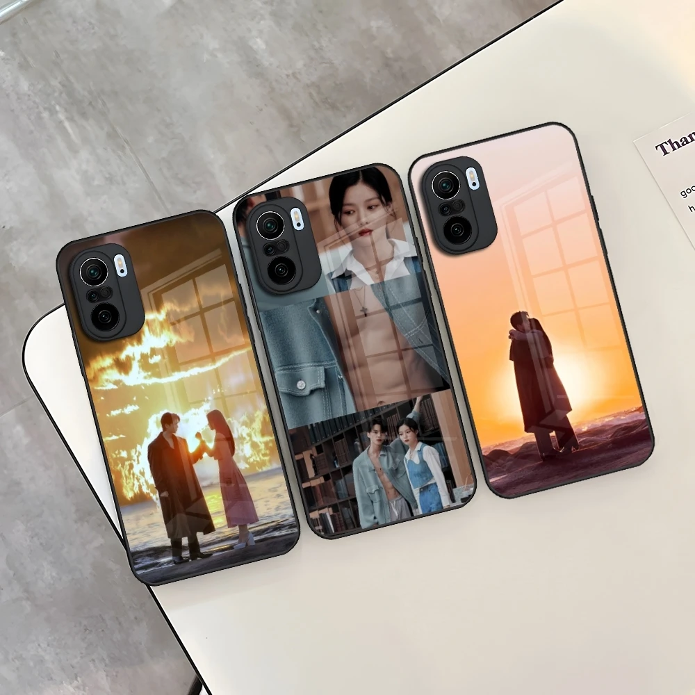 Чехол для телефона Obeys Me Demon Brothers с узором из закаленного стекла для Redmi 13c 12 13 12c Note 13 Pro Plus 11 12 Pro 10 11s 12s Cover