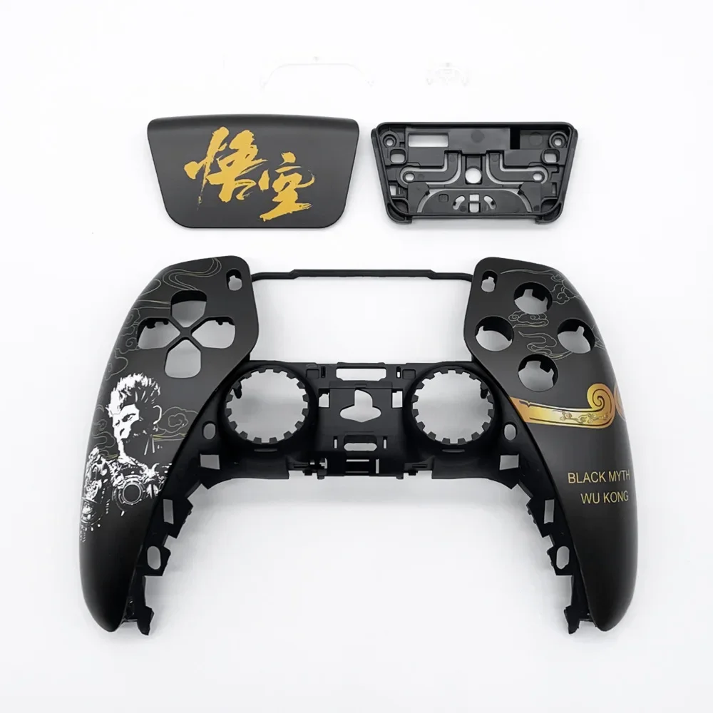 Casing pegangan pelat depan pengganti penutup Gamepad Touchpad Shell pengendali PS5 Limited spider untuk BDM-020 \ 030