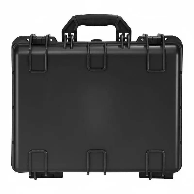 Hard Pistol Case, Heavy Duty Hard Gun Case with XPE Foam Lining, Waterproof Pistol Storage Box with Customizable Interior & Handle for Gun, Lenses, Camera, Gear, TSA Compliant, 18.7x12.5x7.5 in