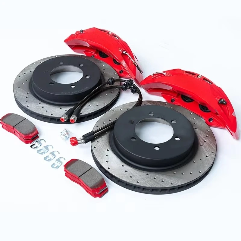 High Performance 4 Piston Big Brake Kits DM4 355MM Rotor Size Rear Wheel for 18 Inch Hub