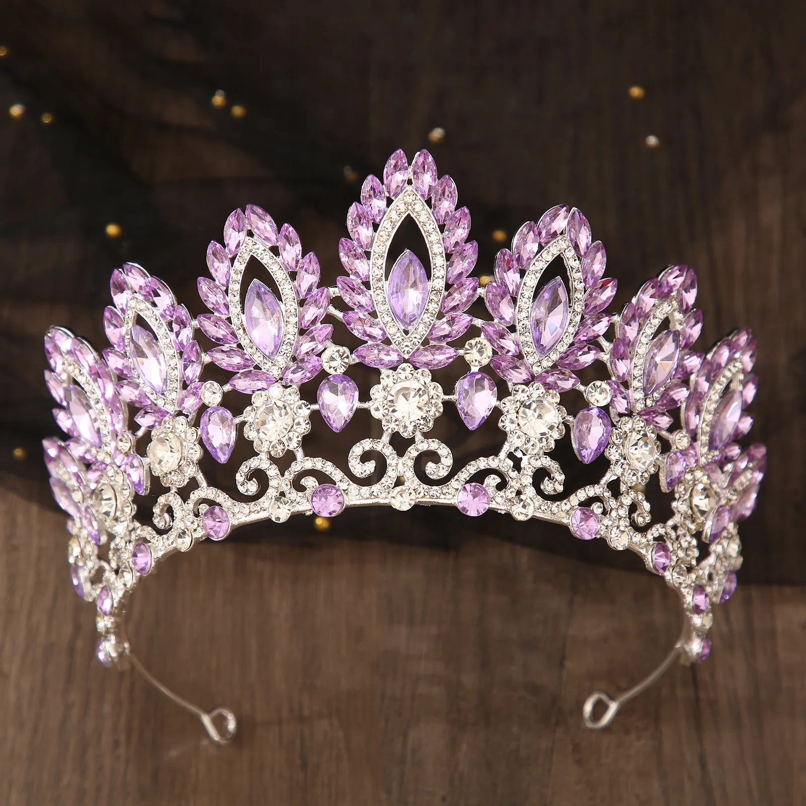 Royal Queen Pageant Crown Grot - Women Jewelry Accessories For Black Dress recensie en prijs