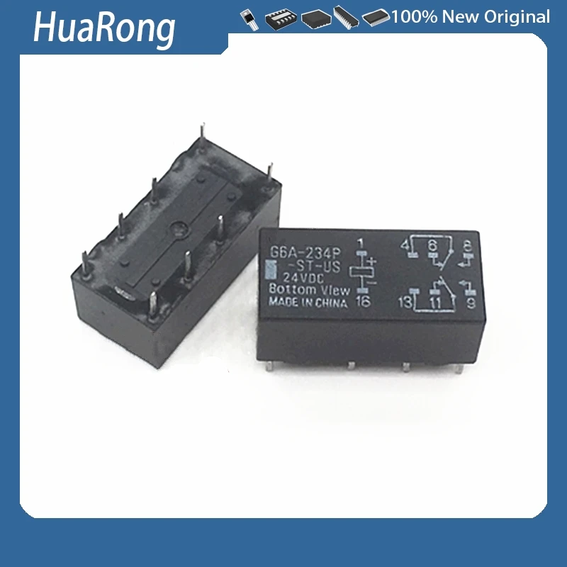10Pcs/Lot G6A-234P-…