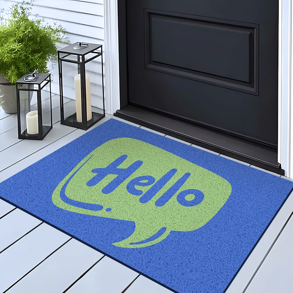 Door Mat Durable & Non-Slip Indoor Doormat Front Back Door Mat Backing Non-Slip Mats Resist Dirt Entrance Doormat