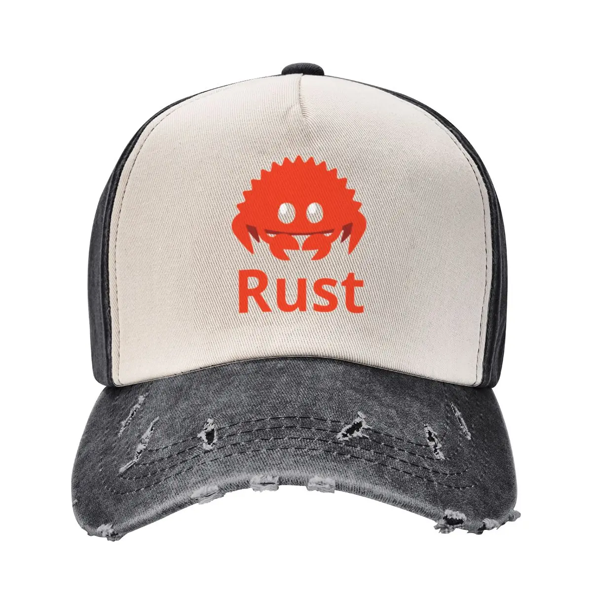 rust programming language logo Baseball Cap Hat Baseball Cap Golf Wear Sun Cap For Girls Men's