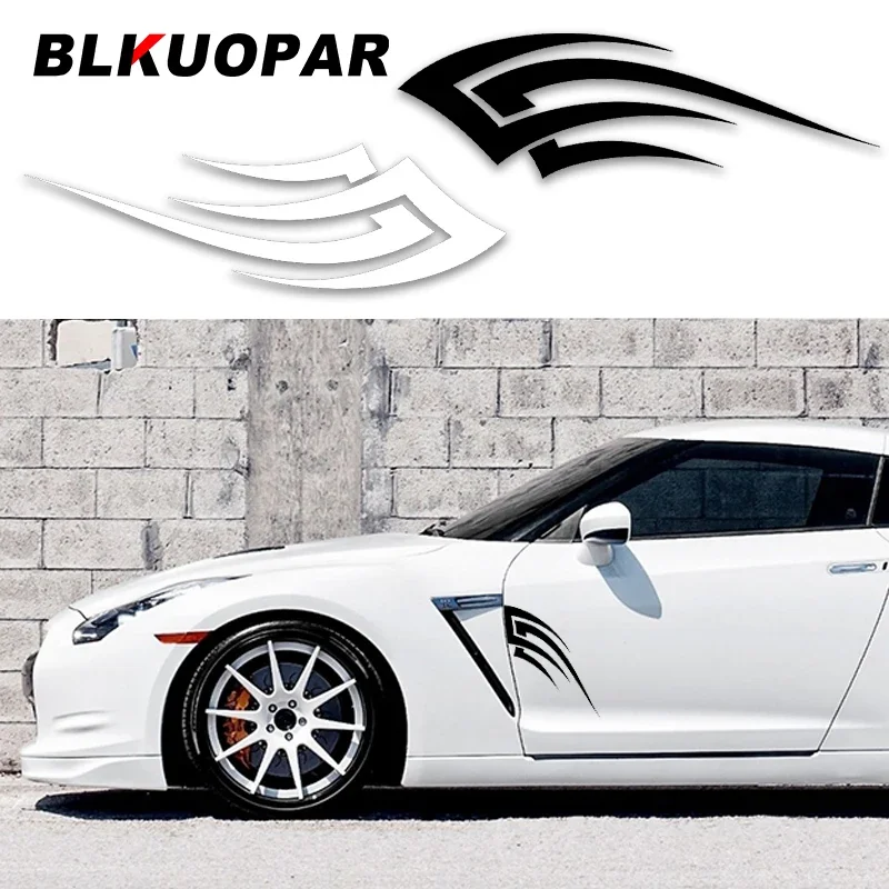 

BLKUOPAR for Tribal Flame Car Stickers Creative Scratch-Proof Decals Car Accessories Fashionable RV Helmet Bicycle Decor