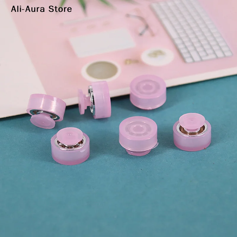 10Pcs Manicure Rotating Jewelry Accessories Universal Rotating Bearing Rotatable Transfer Bead Nail Decoration