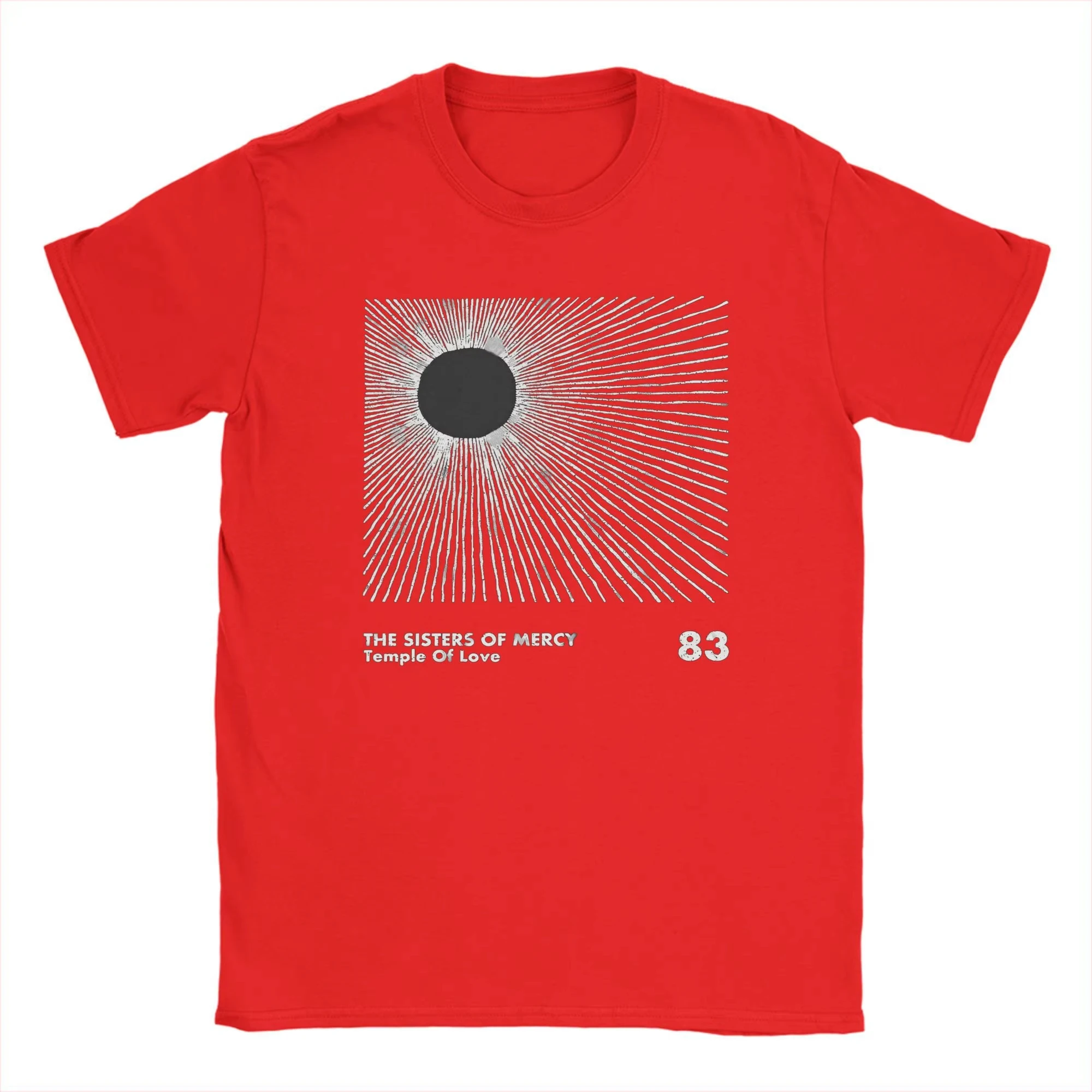 2026 T Shirt Summer The Sisters of Mercy Band Hipster T-Shirts Cotton Tshirt for Male Aesthetic Design Short Sleeve Tops