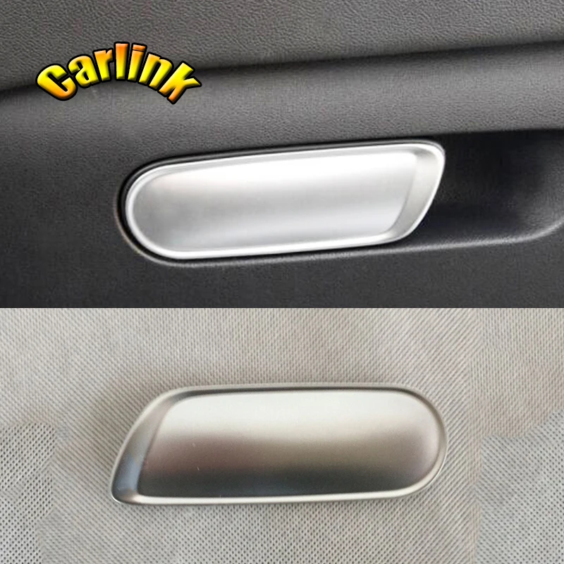 

For Citroen C4 2016 2018 ABS Matte car stickers Glove box handle sequins Case Car Styling cover trim accessories 1pcs