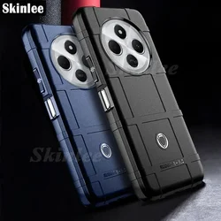 For Redmi 14C Case Armor Rugged Shield Matte Silicone Soft Cover For Poco C75 4G Redmi A4 14C redmi Camera Protect Phone Shell