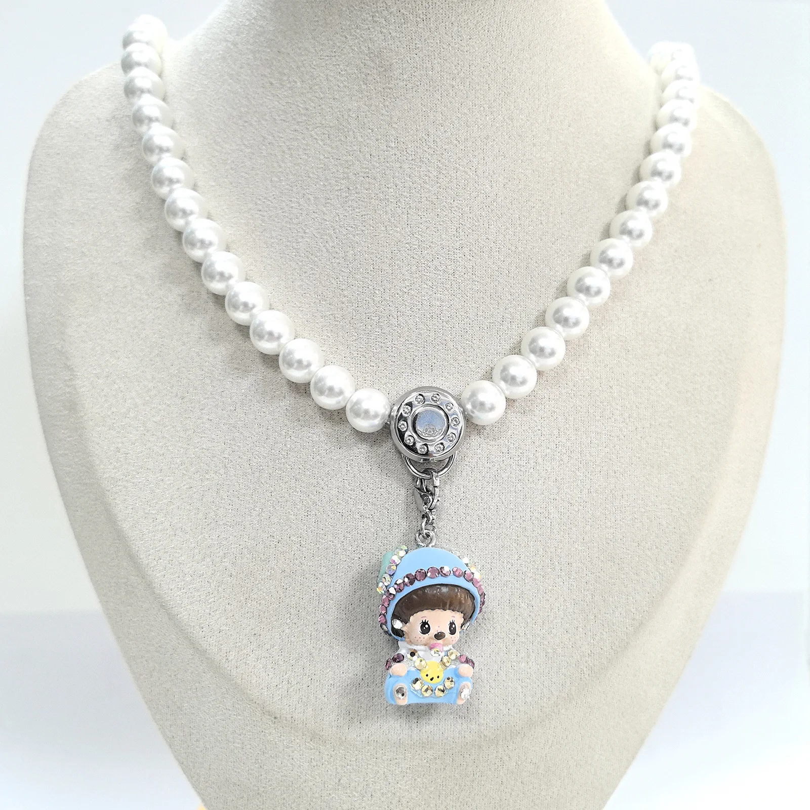 멍치치 펀멍치 스테인리스 스틸 조절 가능한 짧은 목걸이, 칼라 체인, 조절 가능한 스웨터 체인, 여성용 팔찌