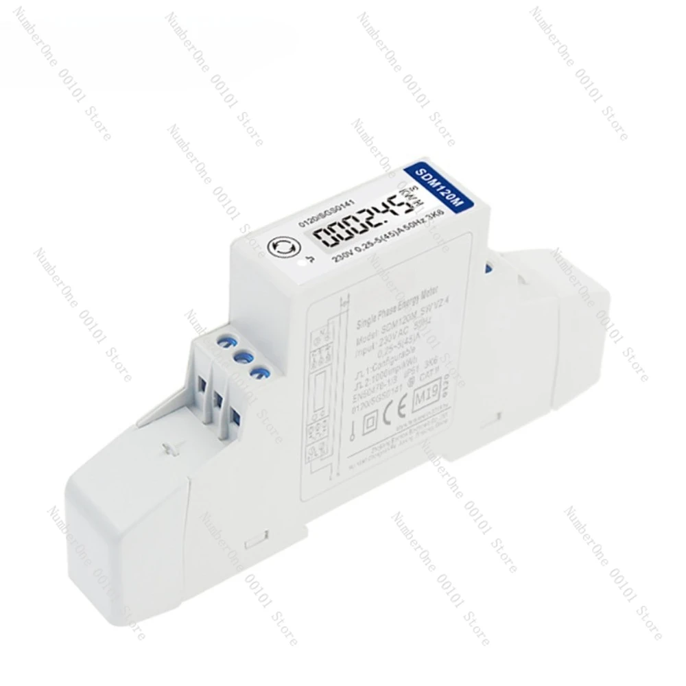 SDM120M Single Phase DIN RAIL EV Charging Power Modbus Energy Meter