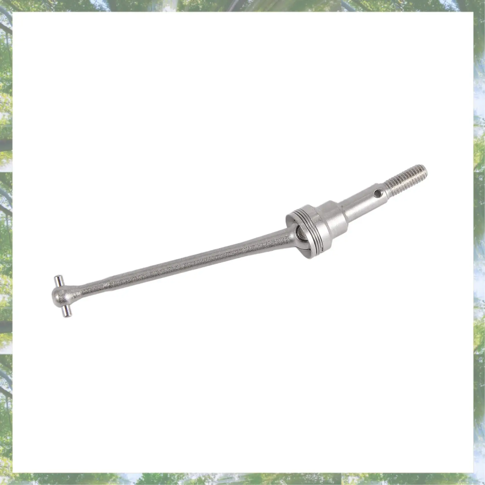 T84C-4Pcs eje de transmisión delantero de Metal CVD 0090 para Wltoys 12428 12423 1/12 coche trepador de control remoto piezas de mejora de camión de recorrido corto