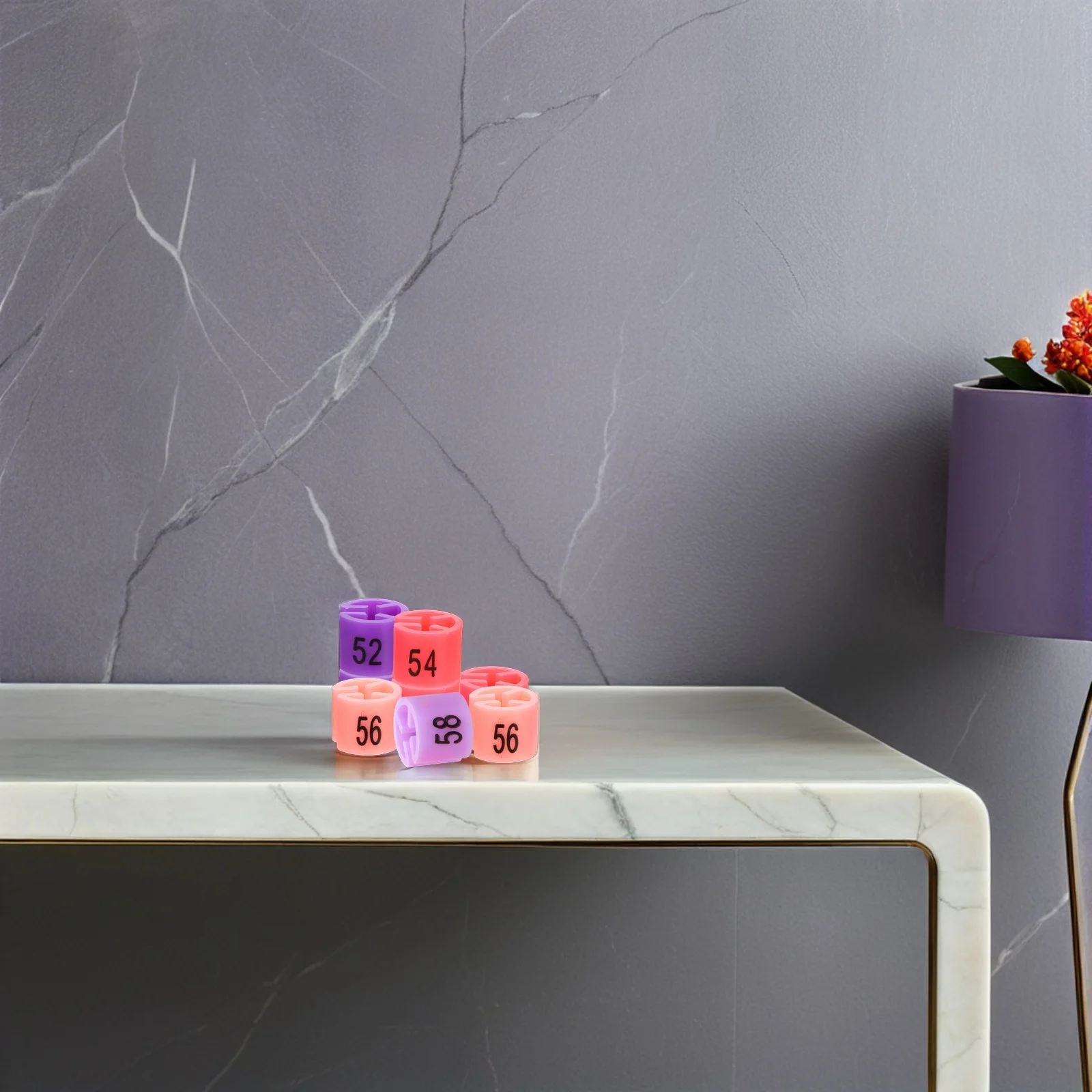 

80pcs Colorful Clothing Hanger Size Markers Plastic Tabs For Hanging Sturdy Garment Organization Rack Divider Closet Management