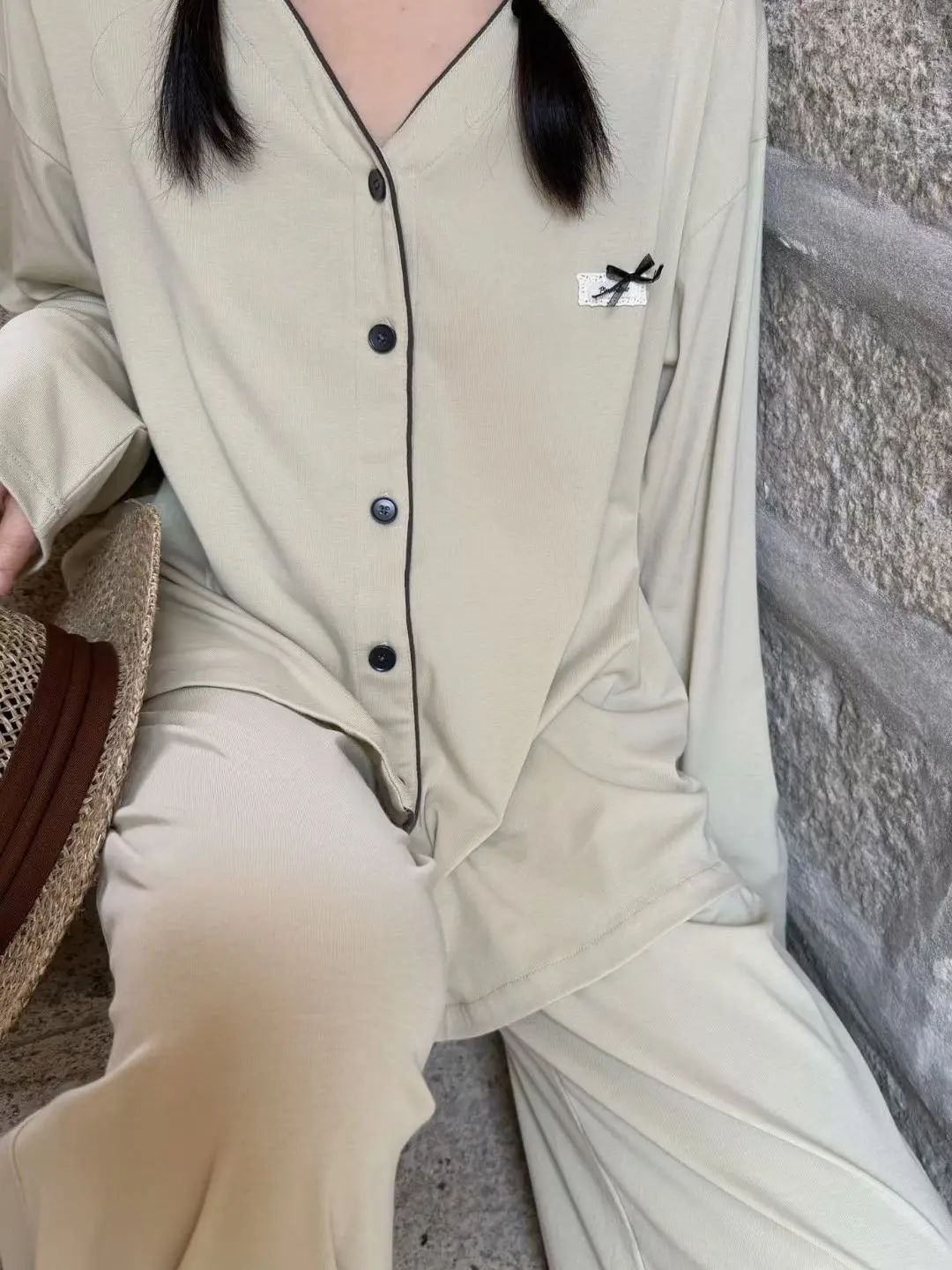 sweet-dr-women's-modal-cotton-spwear-v-ne-long-sve-home-clothes-set-suitable-for-outdoor-wear-comfortable-lightweight