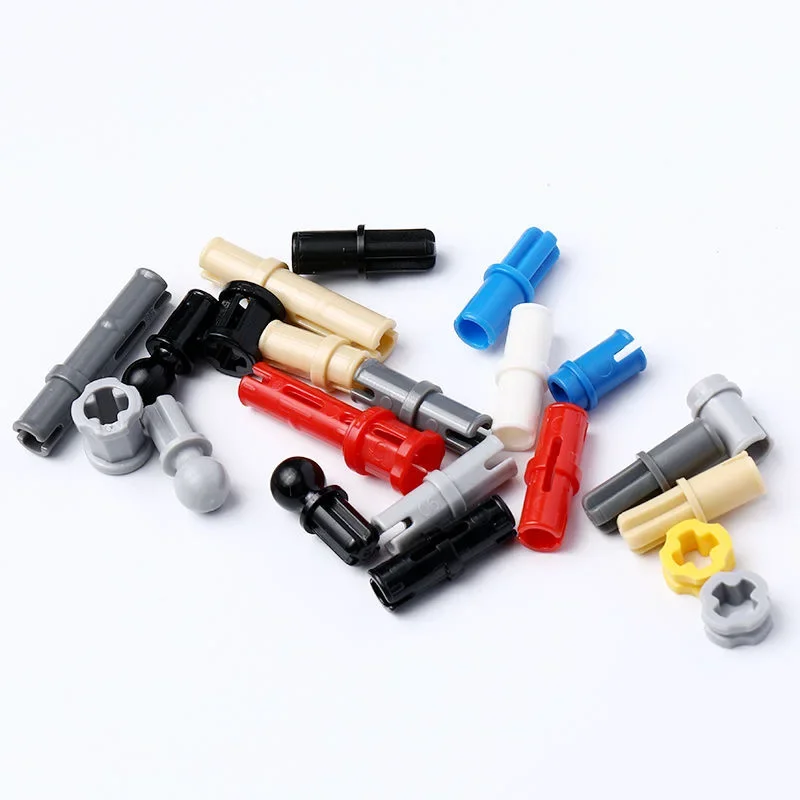 10PCs Bolt Pin Moc high-tech Parts   DIY Building Blocks  Accessories Bricks Early Education Toys Compatible With Lego 2780 6628